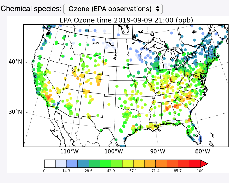 NCAR generates 48hour air quality forecasts for US research