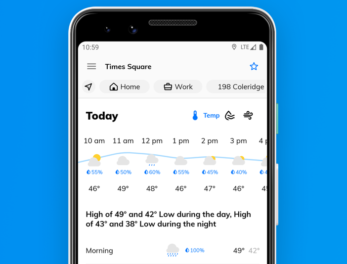ClimaCell weather app launched on Android