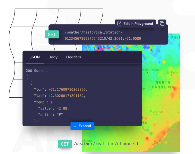 New data layer for weather API