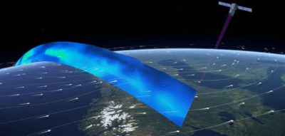 Vertical wind distribution data provided by EUMETSAT