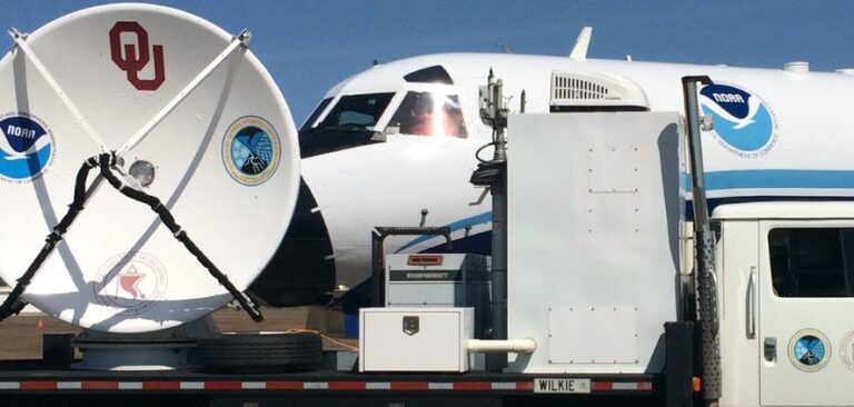 Oklahoma-based mobile radars tracking Hurricane Laura