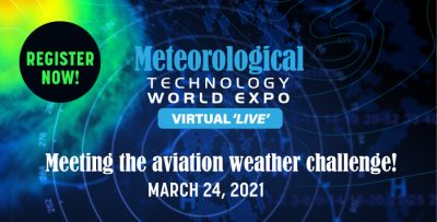 Save the date: Meteorological Technology World Expo Conference for Aviation Meteorology