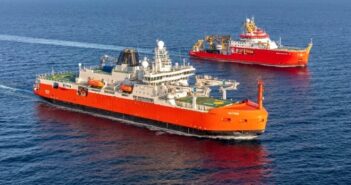 UK and Australian new polar research ships rendezvous on sea trials