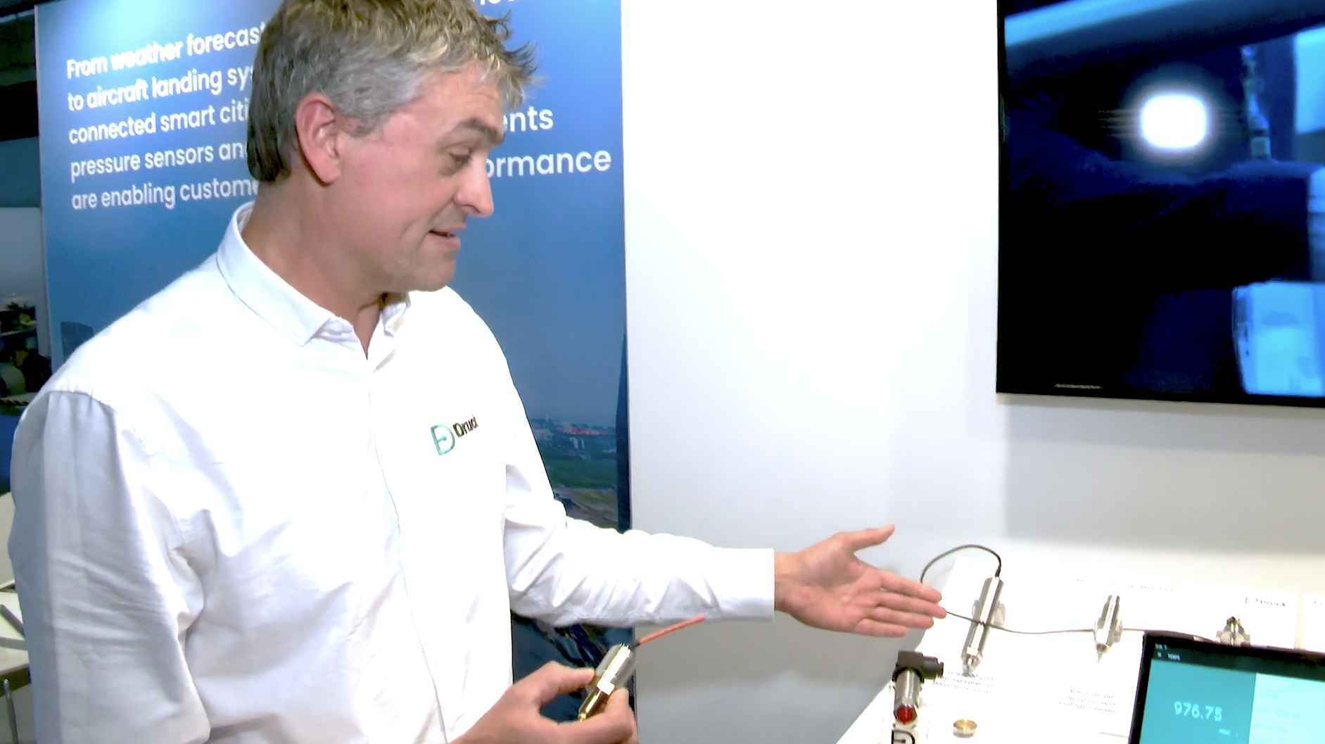VIDEO Druck launches configured barometric pressure sensor