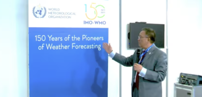VIDEO: WMO celebrates 150th anniversary at Meteorological Technology World Expo 2023