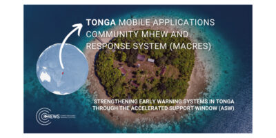 Kingdom of Tonga develops early warning systems for volcanoes and tsunamis