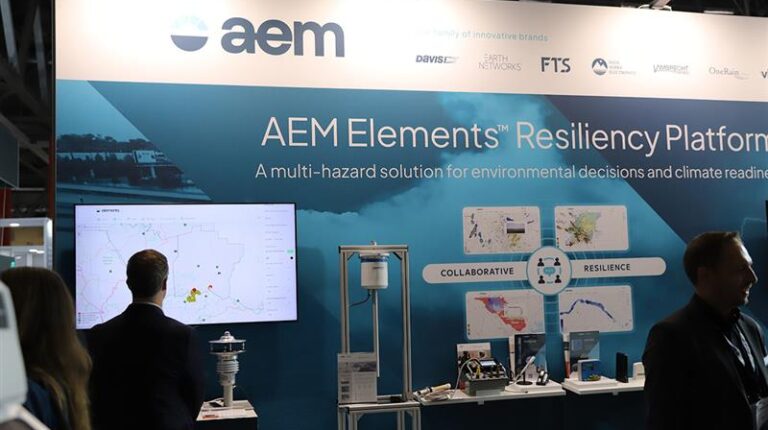 AEM unveils advanced multi-source hazard detection at Meteorological Technology World Expo 2024.