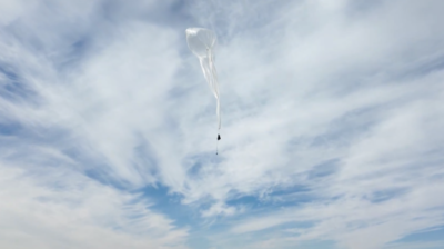 VIDEO: Stratospheric balloon launches from Houston Spaceport