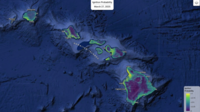 University of Hawaii develops wildfire risk warning maps