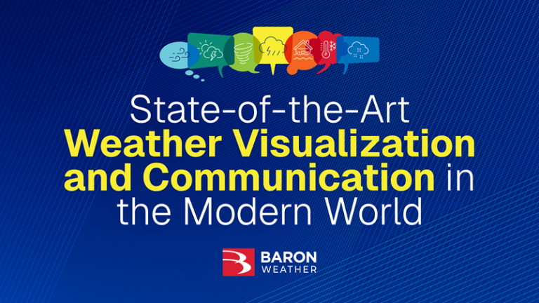 NEW WEBINAR: State-of-the-art weather visualization and communication in the modern world.