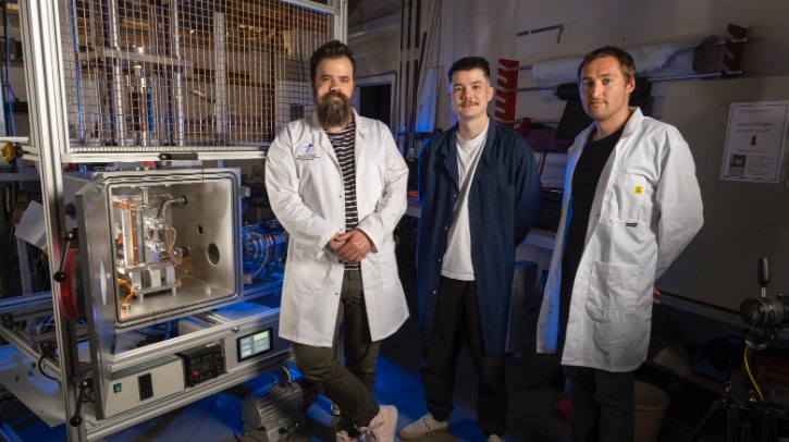 University of Glasgow builds world’s first testing facility for 3D printing in space University of Glasgow builds world’s first testing facility for 3D printing in space.