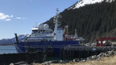 Ship’s satellite receiver detects landslide-generated tsunami for the first time