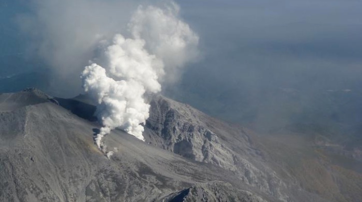 View of Ontake Volcano in the distance. Credit: Dr. Shinichiro Horikawa.