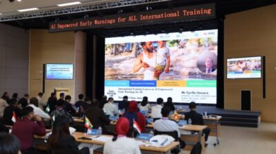 CMA launches international training course on powering Early Warnings for All with AI