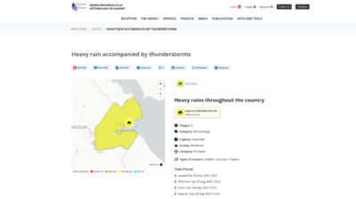 Djibouti successfully issues first Common Alerting Protocol warning