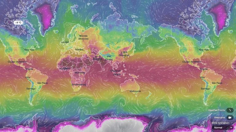Ventusky adds fire monitoring to its weather maps.