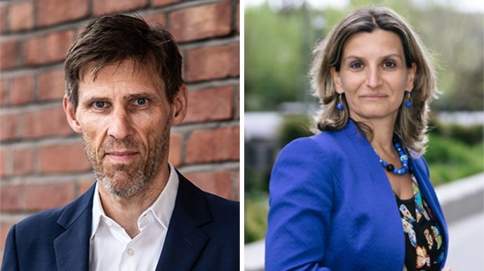 ECMWF appoints two deputy director-generals to lead science, operations and digital infrastructure Headshots of Jørn Kristiansen, the new deputy director-general and director of forecasts, and Irina Sandu, the newly appointed deputy director-general and director of science and innovation.